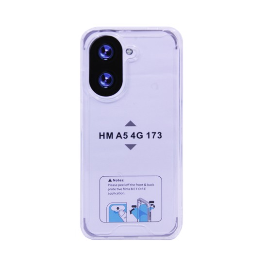 Hard Silicone Case for Xiaomi Redmi A5 4G Transparent