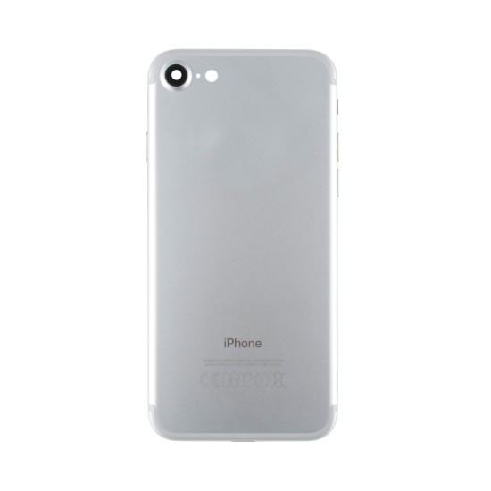  TRASEIRA TAPA APPLE IPHONE 7G PLATA