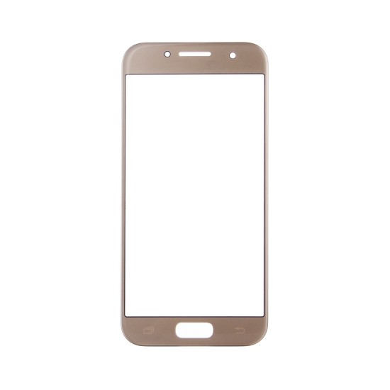 VIDRO PARA TOUCH SAMSUNG GALAXY A3 2017 A320 DOURADO