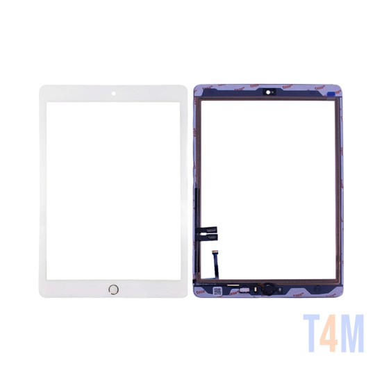 Touch Apple iPad 6 2018/A1893/A1895/A1954 6th Generation con Botón Home Blanco