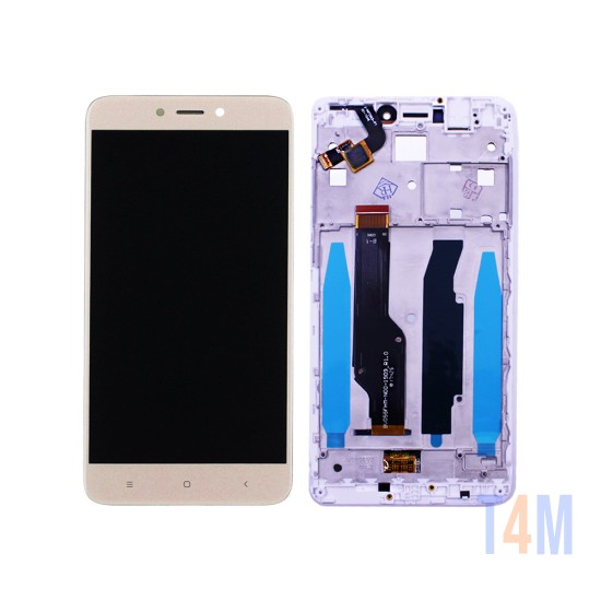 Touch+Display+Frame Xiaomi Redmi Note 4X Gold