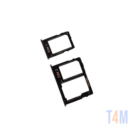 Bandeja de SIM Samsung Galaxy J4 Plus/J415/J6 Plus/J610 Preto