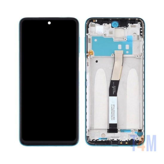 Touch+Display+Frame Xiaomi Redmi Note 9 Pro/Redmi Note 9S Azul