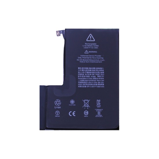 Bateria A2466 para Apple iPhone 12 Pro Max 3687mAh