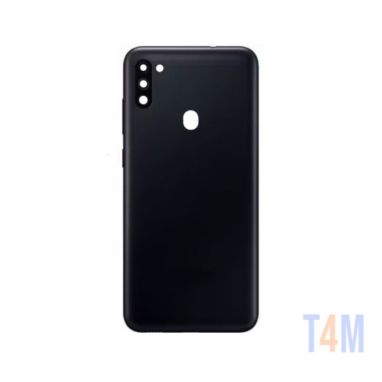 Back Cover+Camera Lens Samsung Galaxy M11/M115 Black