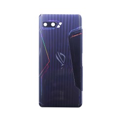 Back Cover with Camera Lens (Matting Part) Asus ROG Phone 2 ZS660KL Black Back Cover with Camera Lens (Matting Part) Asus ROG Phone 2 ZS660KL Black