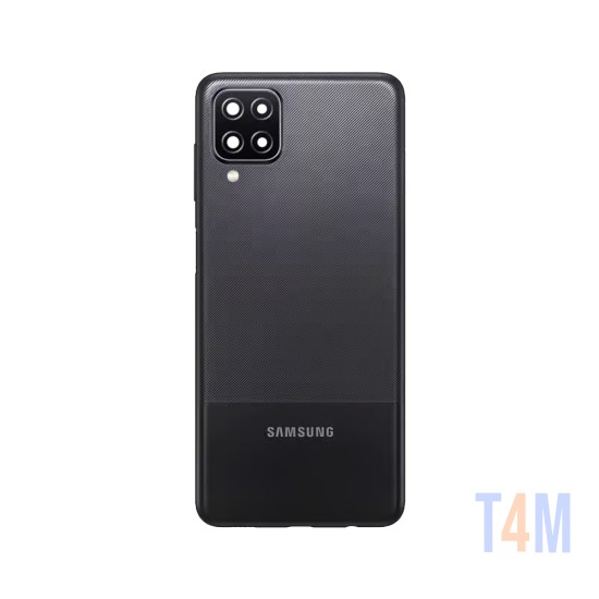 Back Cover with Camera Lens Samsung Galaxy M12/M127 Black