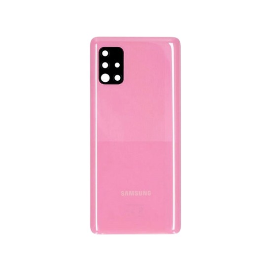 Back Cover with Camera Lens Samsung Galaxy A51 5G/A516 Prism Cube Pink