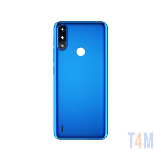 Tapa Trasera con Lente de Cámara Motorola Moto E7 Power/PAMH0001IN Azul