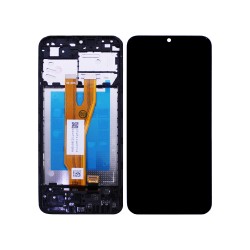 Touch+Display com Frame Samsung Galaxy A03 Core/A032 6,5" Preto Touch+Display com Frame Samsung Galaxy A03 Core/A032 6,5" Preto