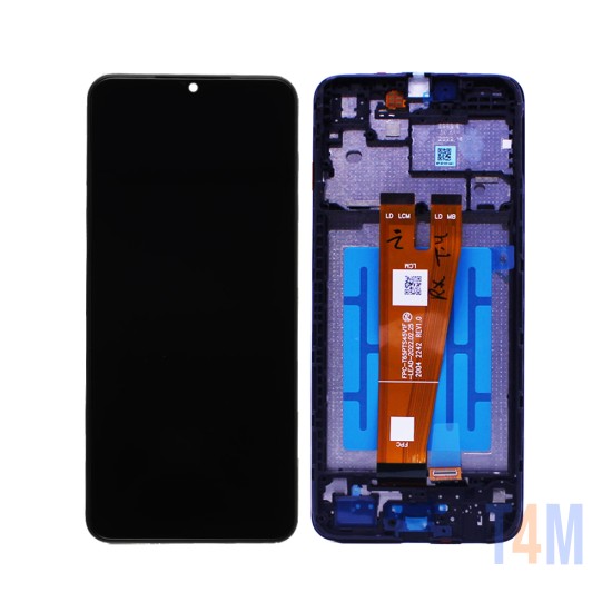 Touch+Display com Frame Samsung Galaxy A04 2022/A045 6,5" Service Pack (GH81-22731A) Preto