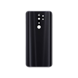TAPA TRASERA CON LENTE DE CÁMARA XIAOMI REDMI NOTE 8 PRO (SIN LOGO) NEGRO