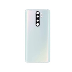 TAPA TRASERA CON LENTE DE CÁMARA XIAOMI REDMI NOTE 8 PRO (SIN LOGO) BLANCO