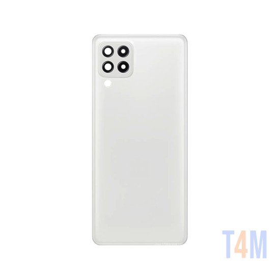 Back Cover with Camera Lens Samsung Galaxy A22 4G/A225 (Without Logo) White