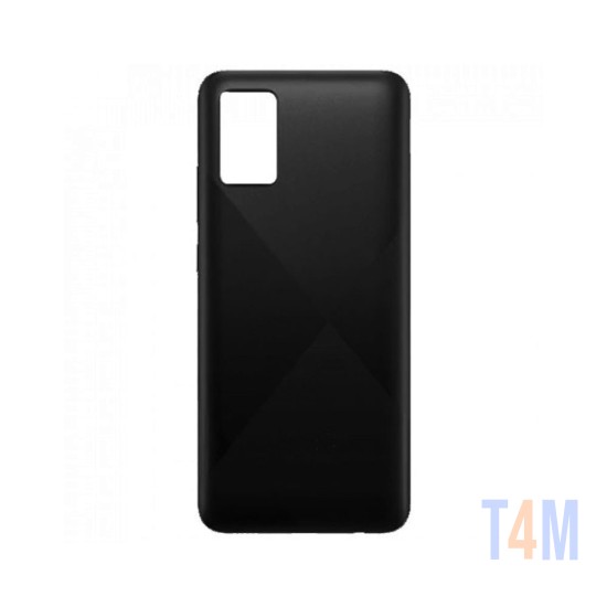 Back Cover Samsung Galaxy A02s/A025 (Without Logo) Black