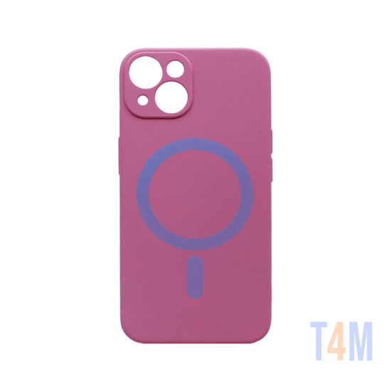 New Science Silicone Megnatic Case for iPhone 13 Pink