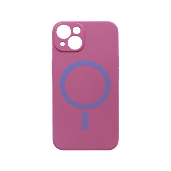 New Science Silicone Megnatic Case for iPhone 13 Pink