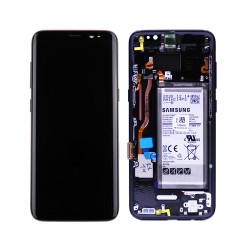 Touch+Display with Frame and Battery Samsung Galaxy S8/G950 5.8" Service Pack (GH82-13971A) Black Touch+Display with Frame and Battery Samsung Galaxy S8/G950 5.8" Service Pack (GH82-13971A) Black