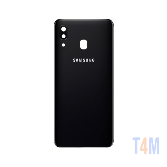 Back Cover with Camera Lens Samsung Galaxy A30/A305 Black