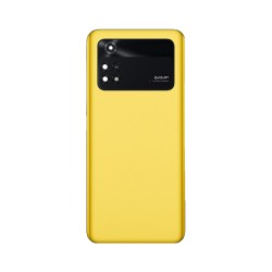 Tapa Trasera con Lente de Cámara Xiaomi Poco M4 Pro 4g Amarillo Poco