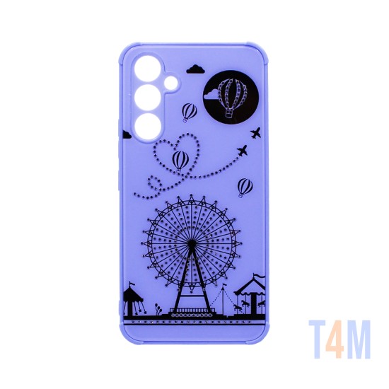 Capa Duro Designer para Samsung Galaxy A54 5G Roxo