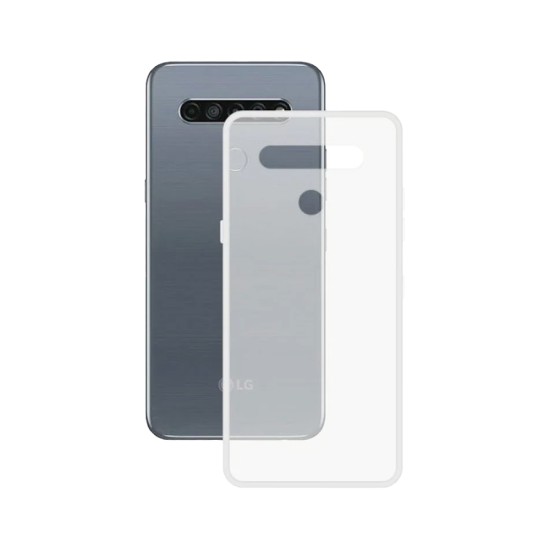 Funda de Silicona Suave para LG K61 Transparente