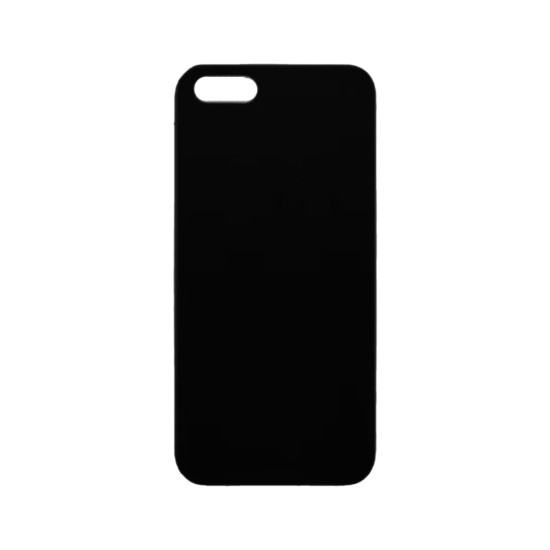 Soft Silicon Case for Apple iPhone 5g/5s Black