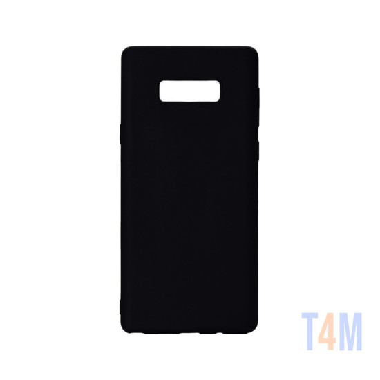 Funda de Silicona Suave para Samsung Galaxy Note 8 Negro