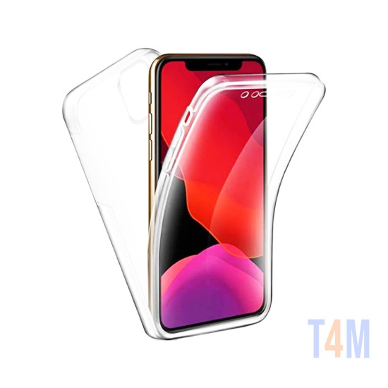 Funda de Silicona 360º para Apple iPhone 12 Mini Transparente