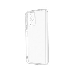 Soft Silicone Case with Camera Shield for Xiaomi Redmi 12 5g Transparent