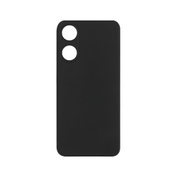 Funda de Silicona con Marco de Cámara para Oppo A78 4g Negro Funda de Silicona con Marco de Cámara para Oppo A78 4g Negro