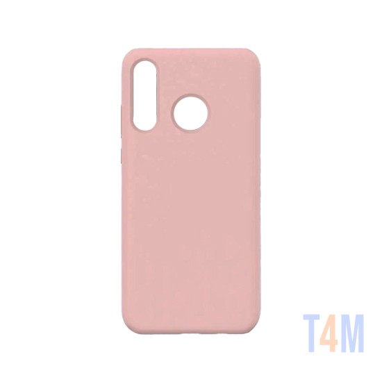 Capa de Silicone para Huawei P30 Lite Rosa