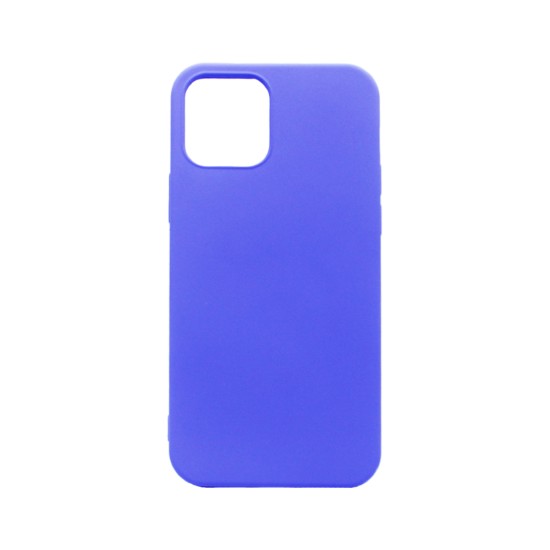 Silicone Case with Camera Shield for Apple iPhone 12/12 Pro Purple