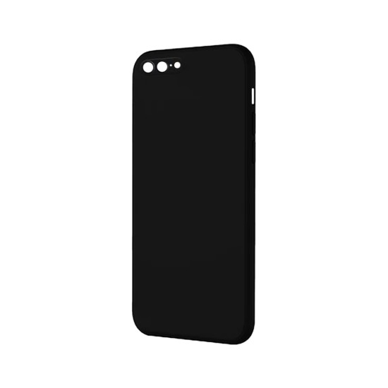 Silicone Case with Camera Shield for Apple iPhone 7 Plus/8 Plus Black