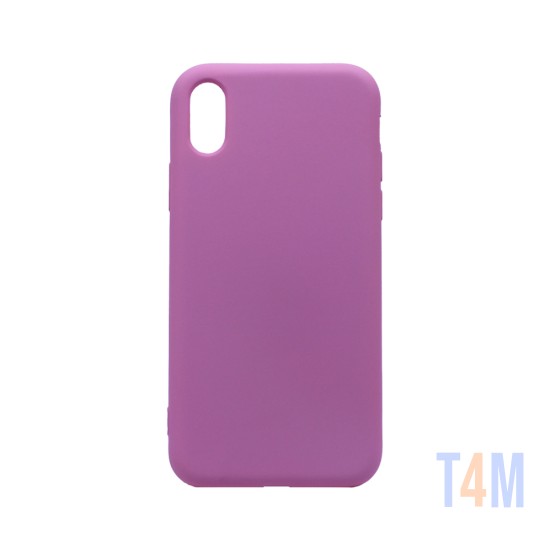 Funda de Silicona para Apple iPhone X/XS Rosa