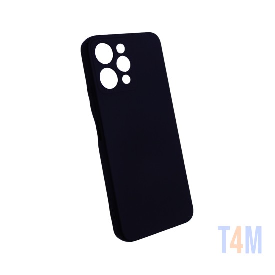 Silicone Case with Camera Shield for Xiaomi Redmi 12 Black