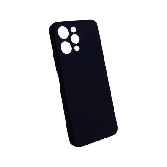 Silicone Case with Camera Shield for Xiaomi Redmi 12 Black