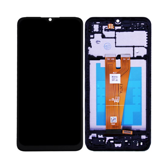 Touch+Display+Frame Samsung Galaxy A04/A045 Black