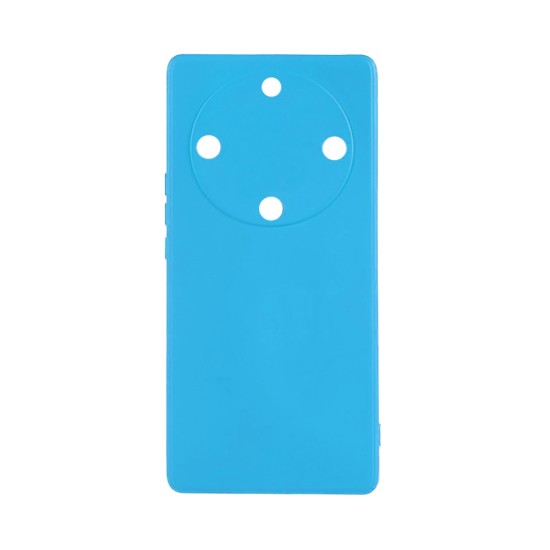 Silicone Case with Camera Shield for Huawei Honor X9A/Honor Magic5 Lite Blue