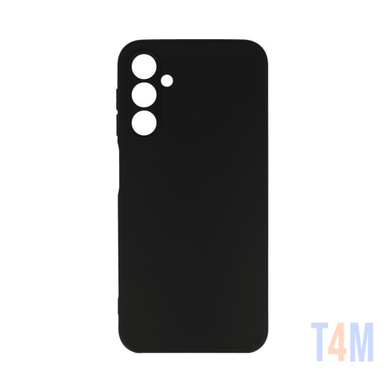 Capa de Silicone com Moldura de Câmera para Samsung Galaxy A25 5G Preto