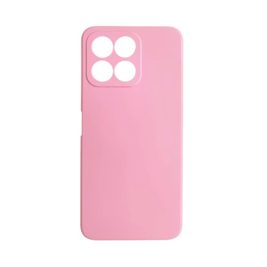 Silicone Case with Camera Shield for Huawei Honor X8A Pink