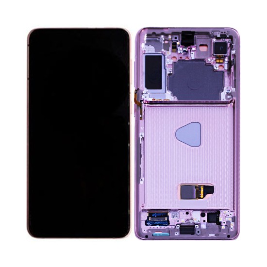 Touch+Display+Frame Samsung Galaxy S21 Plus 5G/G996 Service Pack Violeta Fantasma