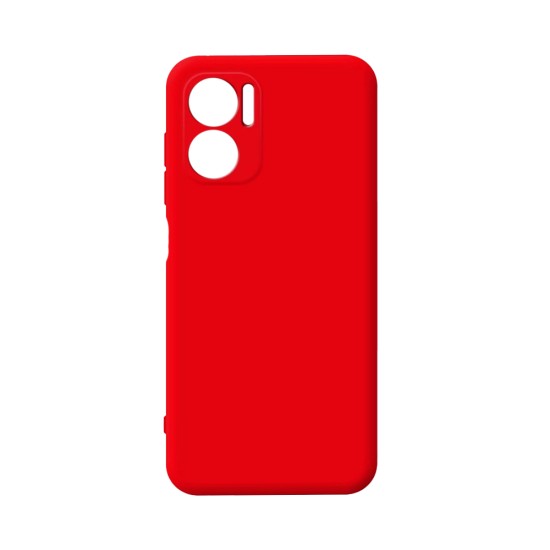 Silicone Case with Camera Shield for Xiaomi Redmi 10 5G Red