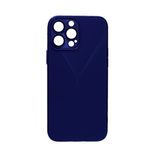 Designer Hard Case with Camera Protection for Apple iPhone 13 Pro Max Dark Blue