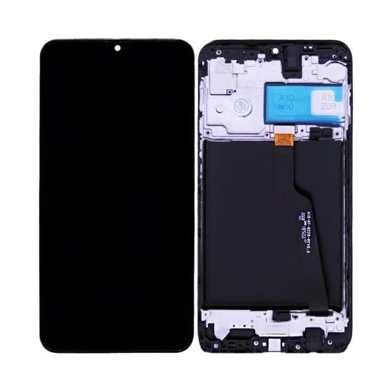 Touch+Display+Frame Samsung Galaxy M10 2019/M105 Preto