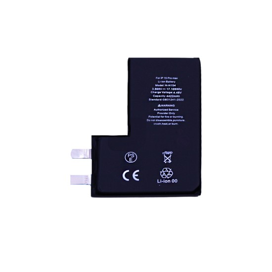 Bateria sem Flex para Apple iPhone 15 Pro Max 4441mAh