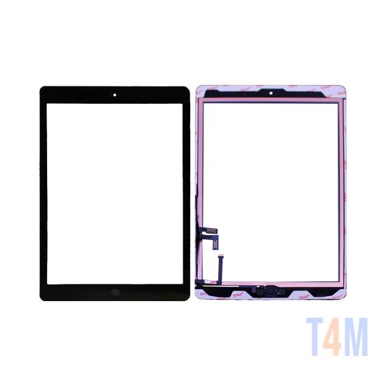 Touch Apple iPad Air/iPad 5 with Home Button Black