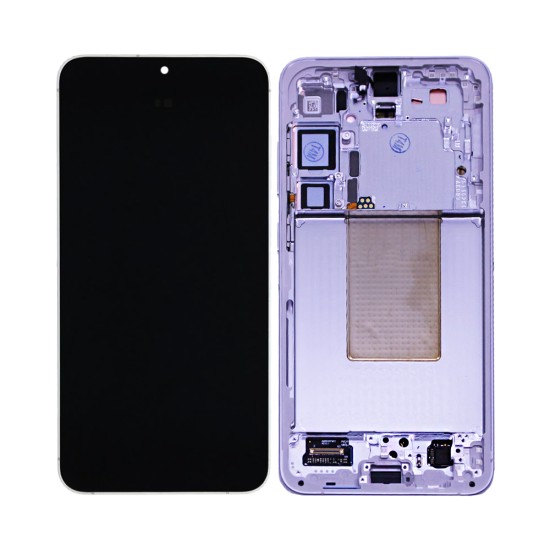 Touch+Display+Frame Samsung Galaxy S24 Plus 5G/S926 Service Pack Prata