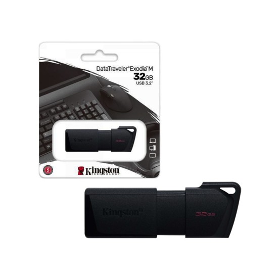 Kingston Pen Drive DTXM 32GB USB 3.2 Black