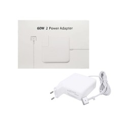 Charger for Apple Macbook Type T MagSafe 2 60W 1.8M White Charger for Apple Macbook Type T MagSafe 2 60W 1.8M White